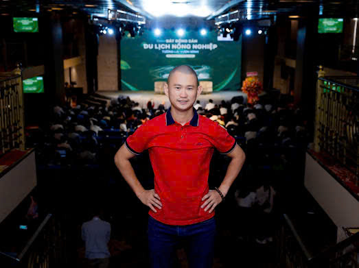 Nguyễn Minh Luân tại chương trình Du lịch Nông nghiệp
